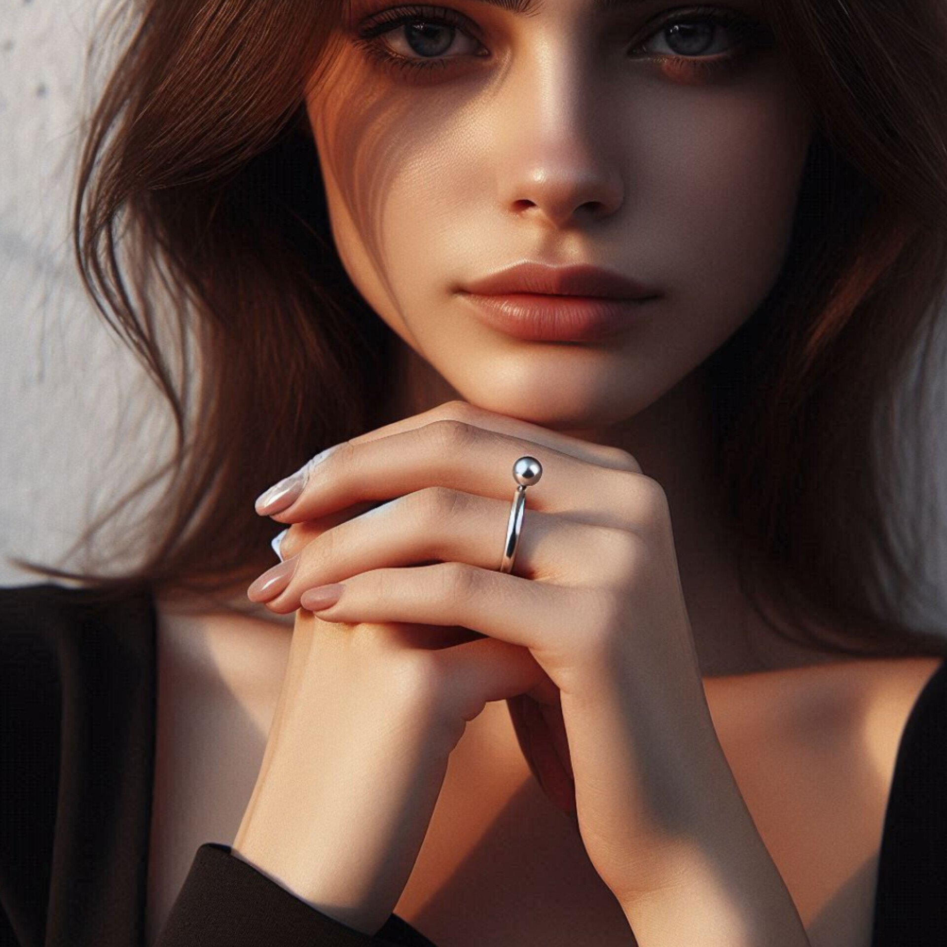 حلقه و انگشتر نقره زنانه