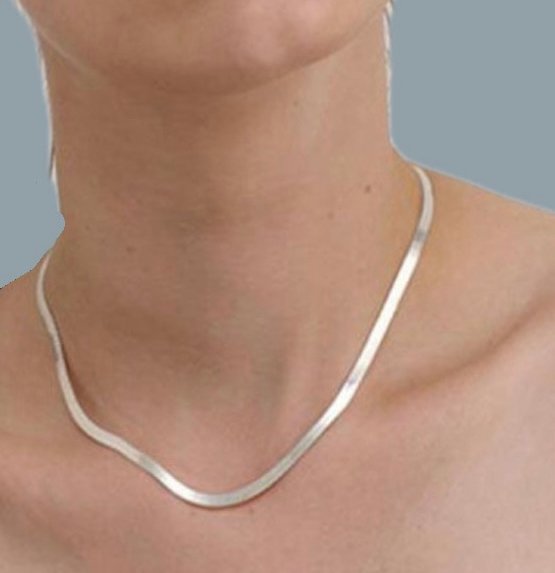 زنجیر نقره زنانه